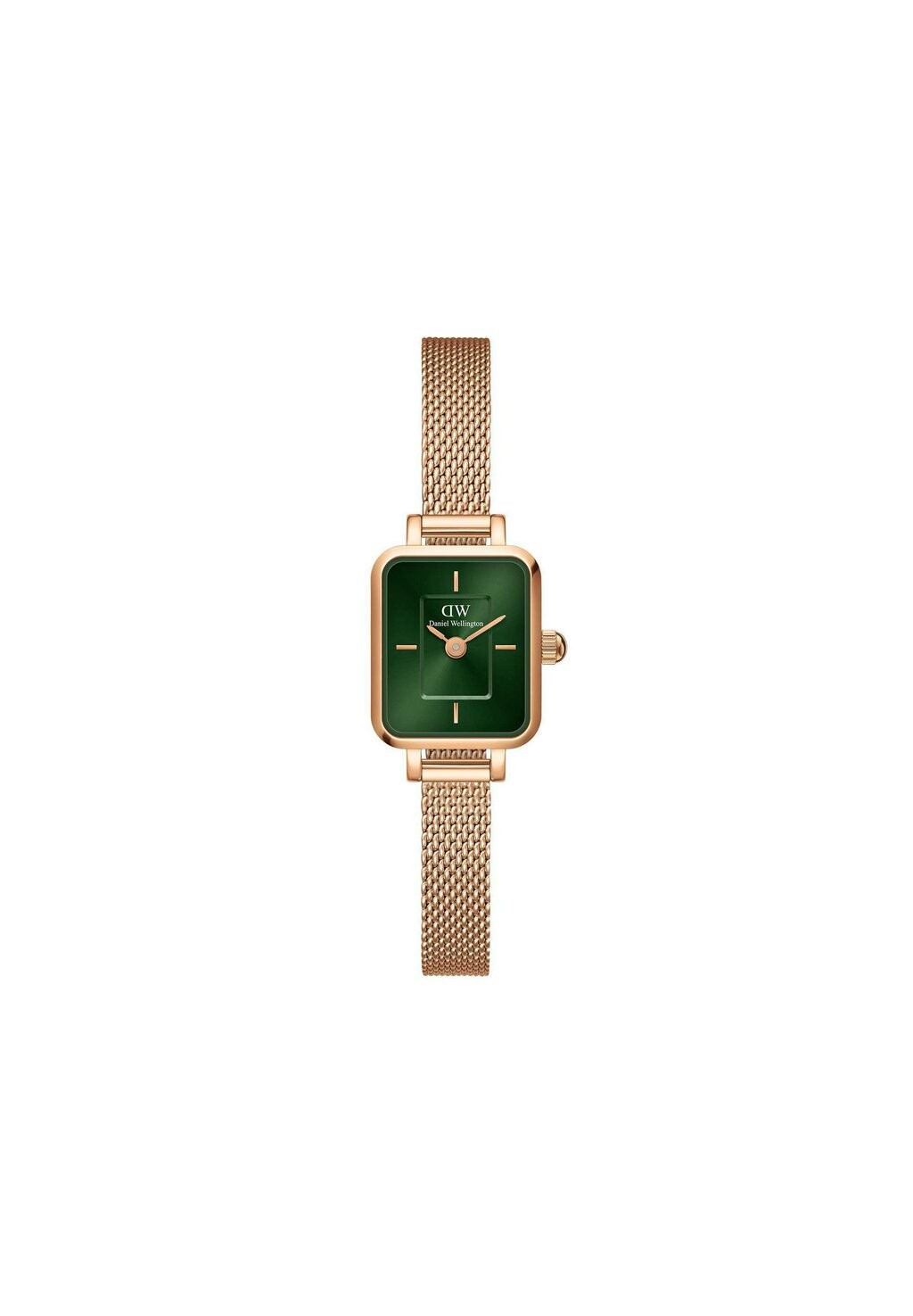 

Часы Quadro Mini Melrose Emerald Daniel Wellington, цвет rose gold-coloured