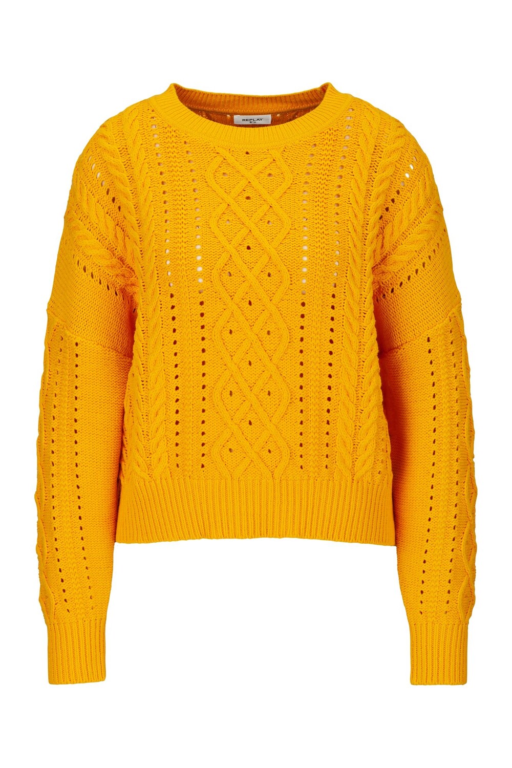 

Свитер Replay Strick Comfort Cotton Blend 3 Gg, бежевый