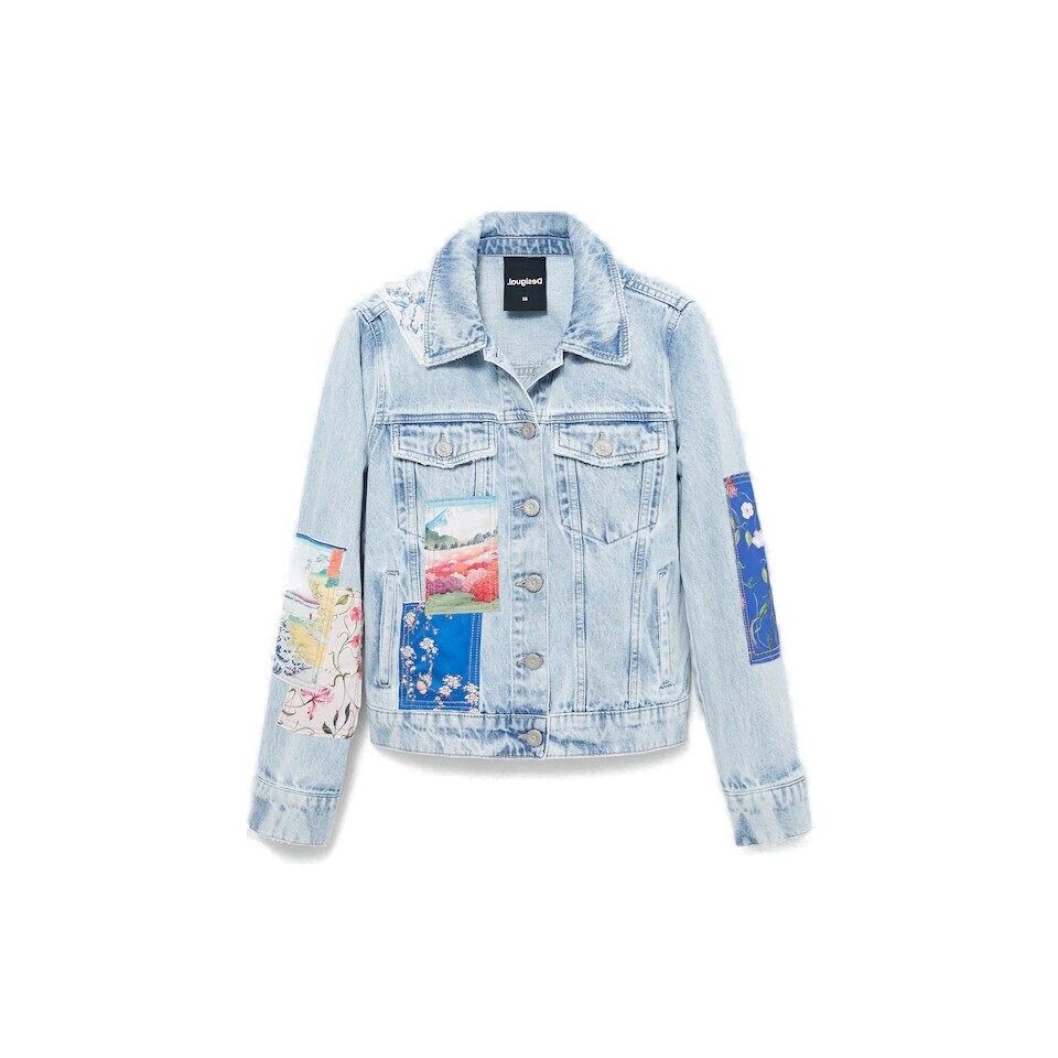 

Куртка Desigual Los Angeles Denim, синий