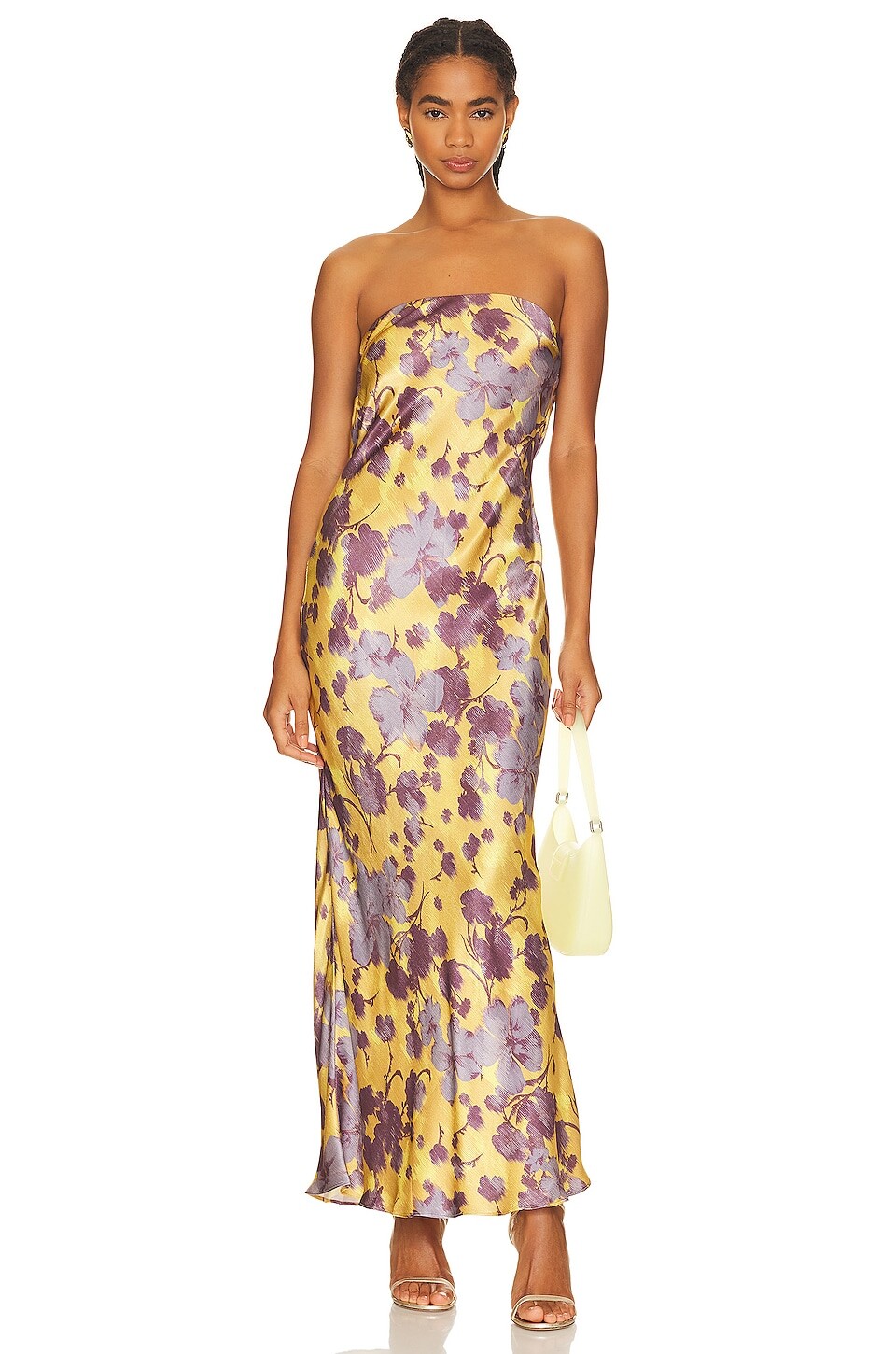 

Платье Bec + Bridge Moondance Strapless, цвет Golden Violet