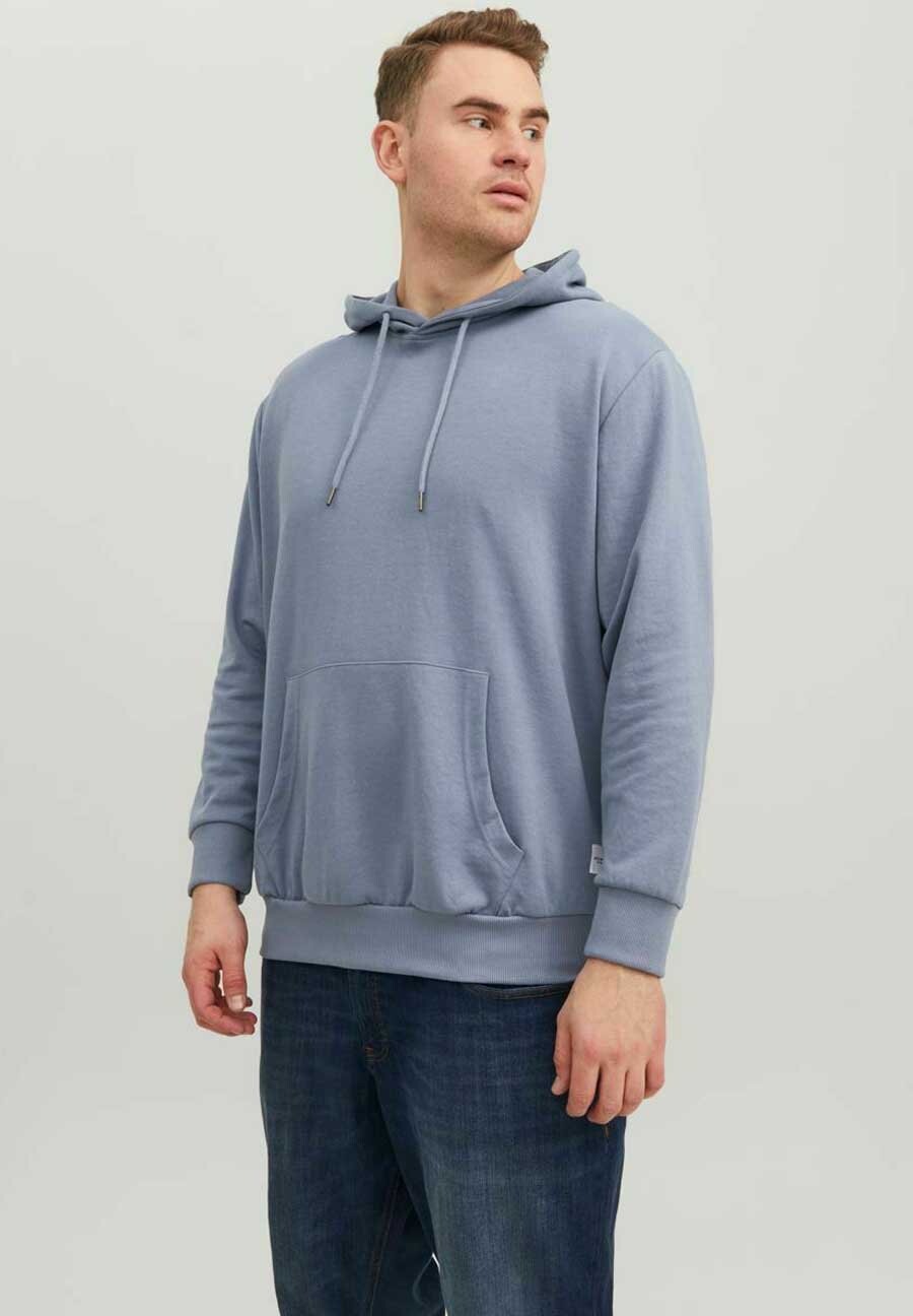 

Толстовка JJEBASIC Jack & Jones, кремень