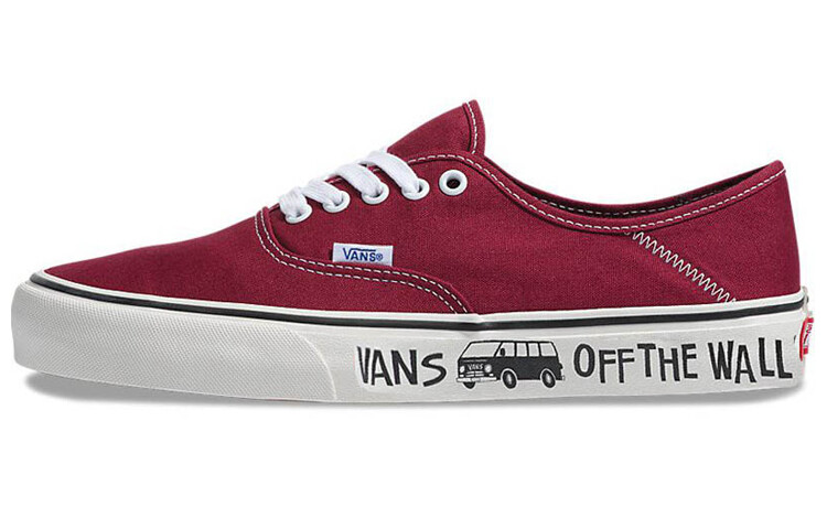 

Холщовые туфли унисекс Vans Authentic красный