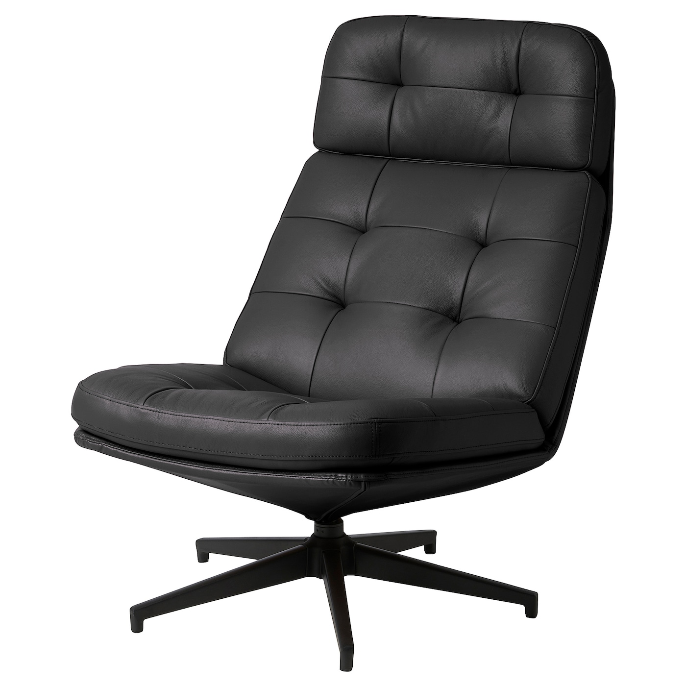 ХАВБЕРГ Вращающееся кресло, Гранн/Бомстад черный HAVBERG IKEA компьютерное кресло gy офисное кресло студенческое учебное кресло подъемное небольшое вращающееся кресло удобное длинное сидение прост