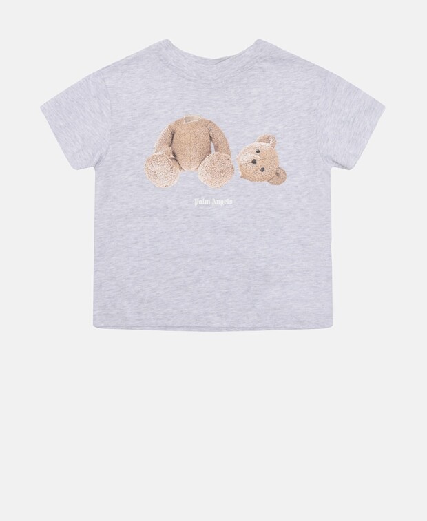 

Футболка Palm Angels Kids, светло-серый
