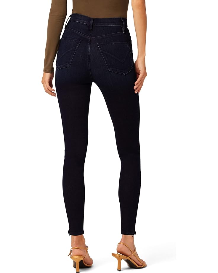 Джинсы Hudson Jeans Centerfold Extended High-Rise Super Skinny Ankle in Tourmaline, цвет Tourmaline