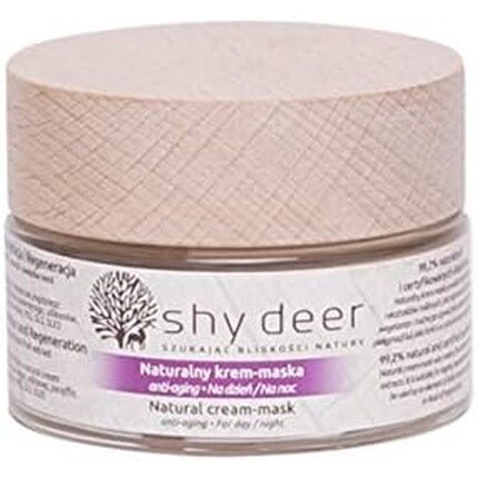 

Натуральная антивозрастная крем-маска 50 мл, Shy Deer