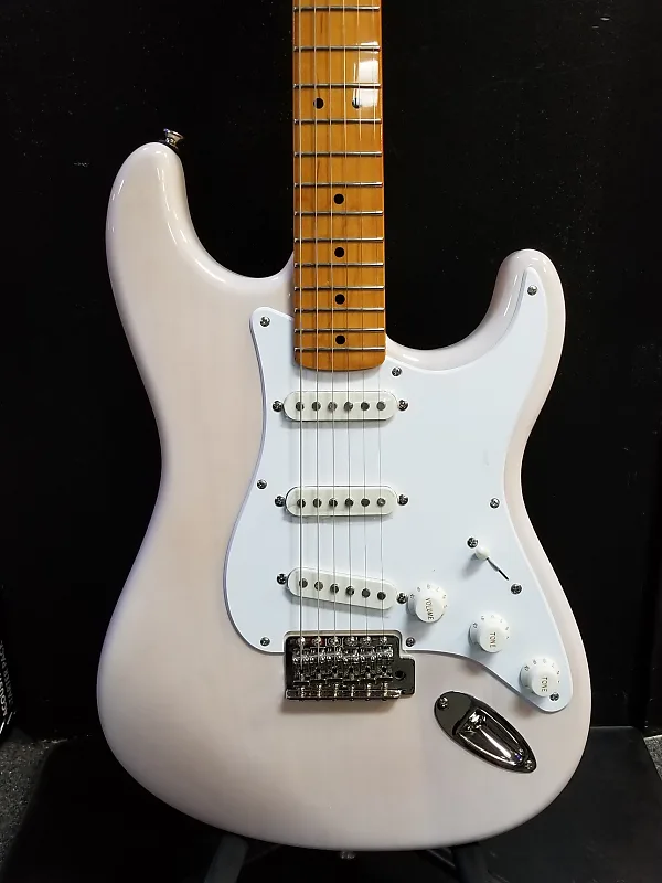 Электрогитара Fender Squier Classic Vibe '50s Stratocaster White Blonde Finish w/FREE Pro Set up