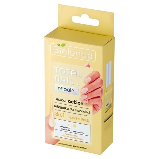 

Кондиционер для ногтей Glycol Action 3в1 10мл Bielenda, Total Nail Repair