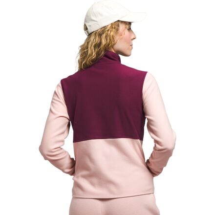 Куртка Alpine Polartec 100 женская The North Face, цвет Pink Moss/Boysenberry