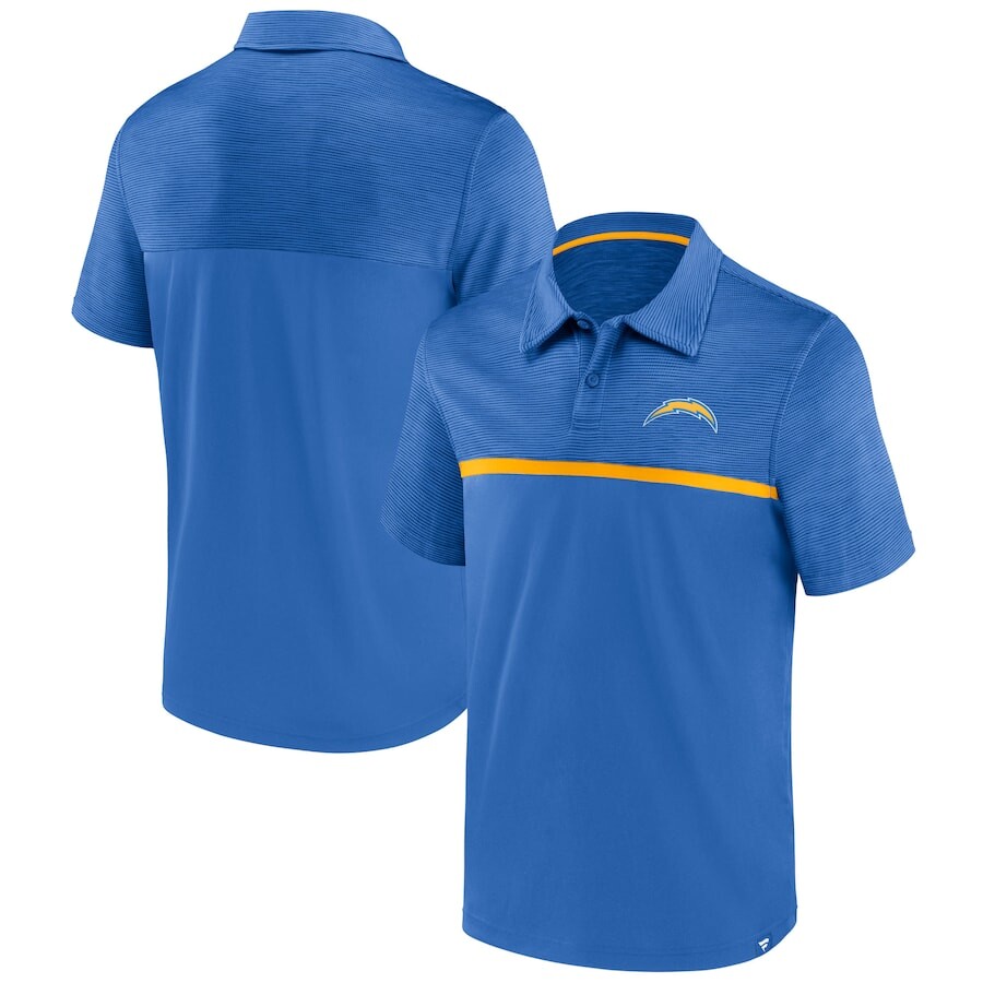

Поло с коротким рукавом Fanatics Branded Los Angeles Chargers, синий