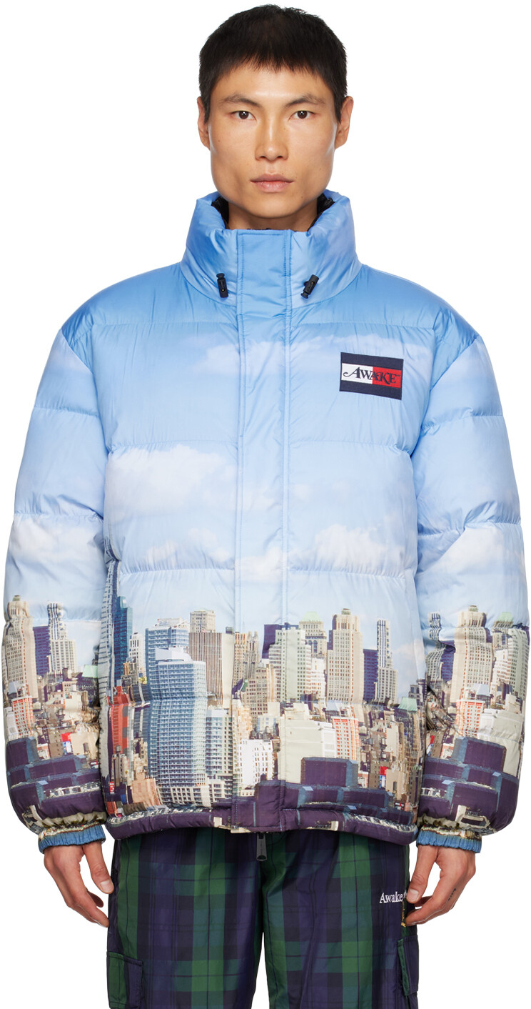 

Blue Двусторонний пуховик Awake NY Edition, черный Tommy Jeans