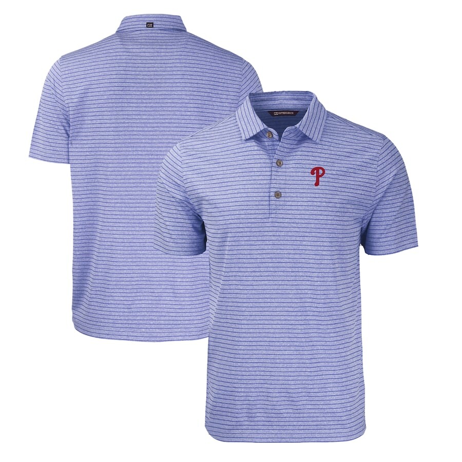 

Поло с коротким рукавом Cutter & Buck Philadelphia Phillies, роял