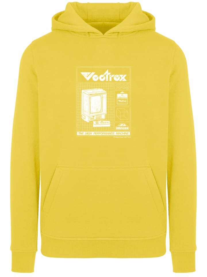 

Пуловер F4NT4STIC Vectrex982 High Performance Machine SEVENSQUARED, цвет taxi yellow