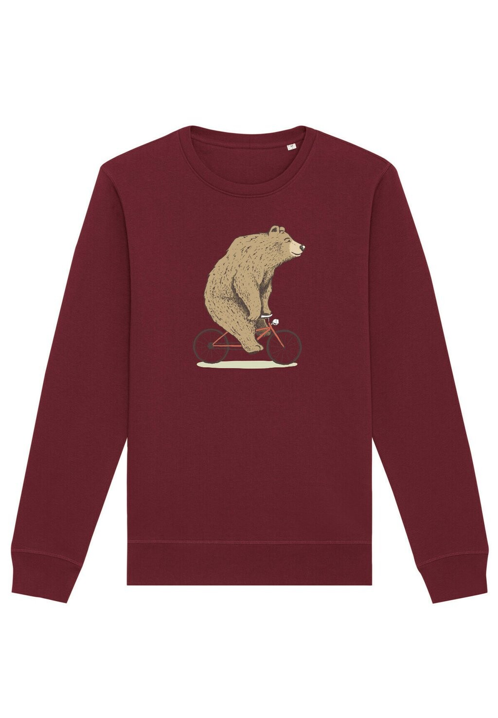 

Толстовка FAHRRADBÄR Watapparel, цвет burgundy