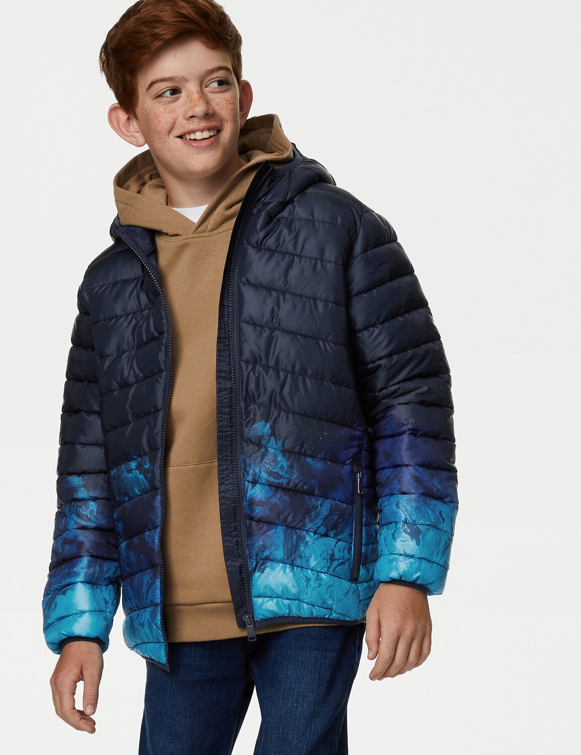 

Легкая стеганая куртка Stormwear (6–16 лет) Marks & Spencer