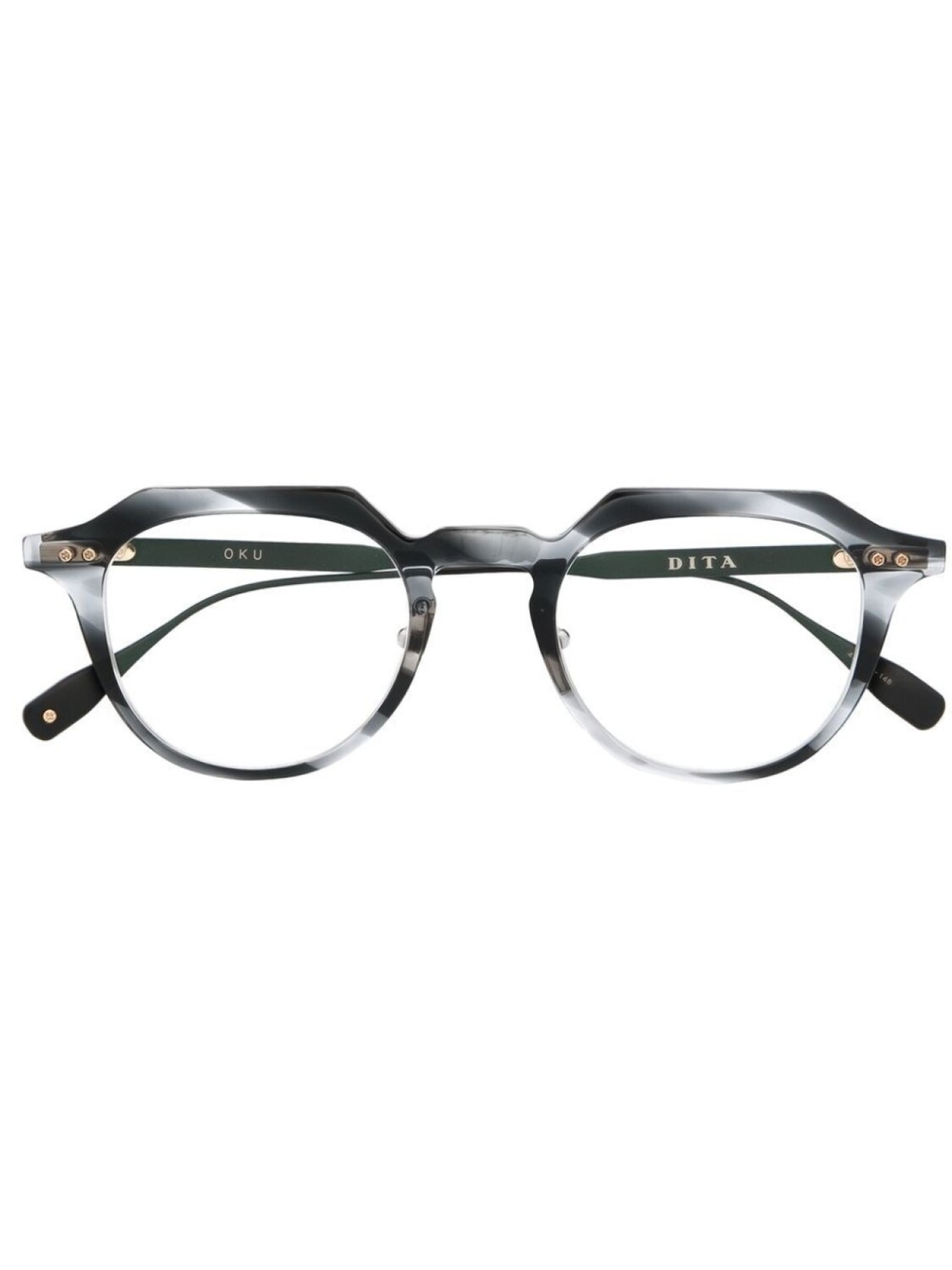 

Dita Eyewear очки в круглой оправе, черный