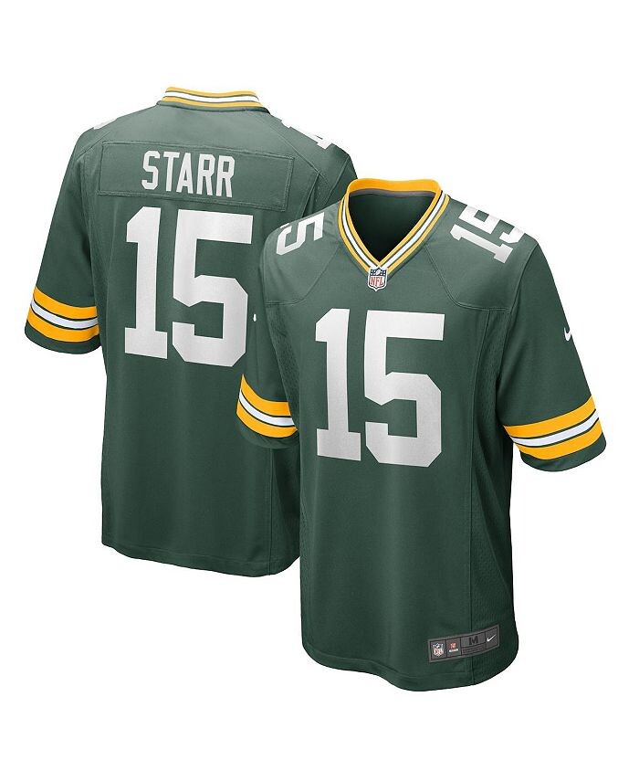 

Мужское джерси для игроков в отставке Bart Starr Green Green Bay Packers Nike, зеленый