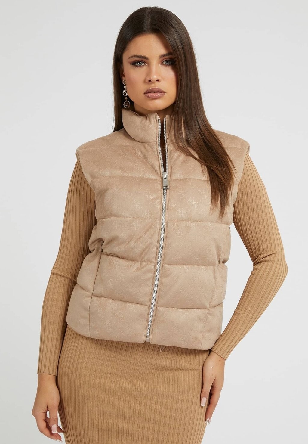 

Жилет Guess, бежевый