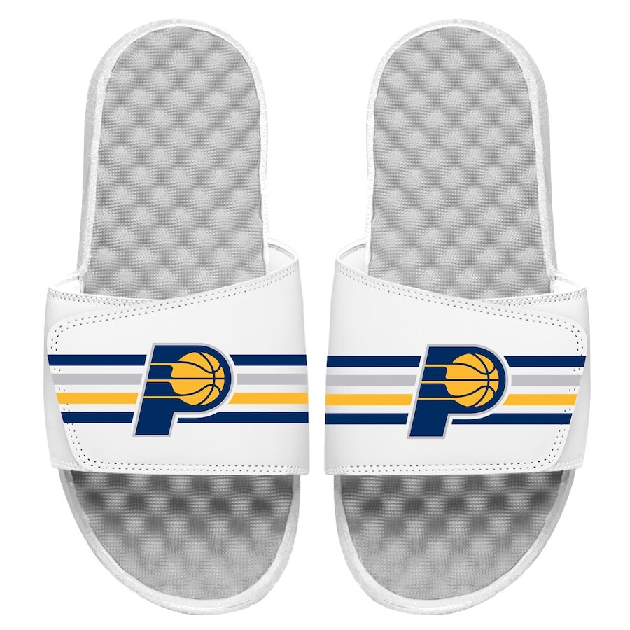 

Шлепанцы ISlide Indiana Pacers, белый