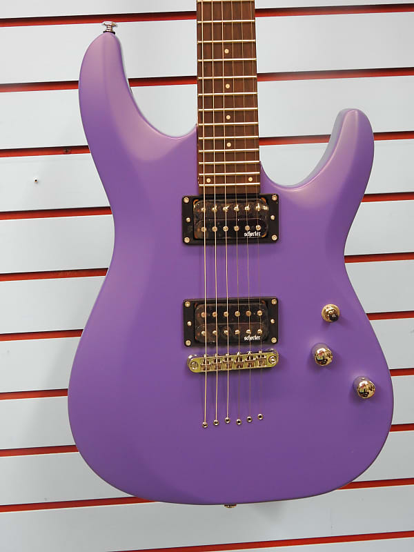 цена Электрогитара Schecter C-6 Deluxe Satin Purple