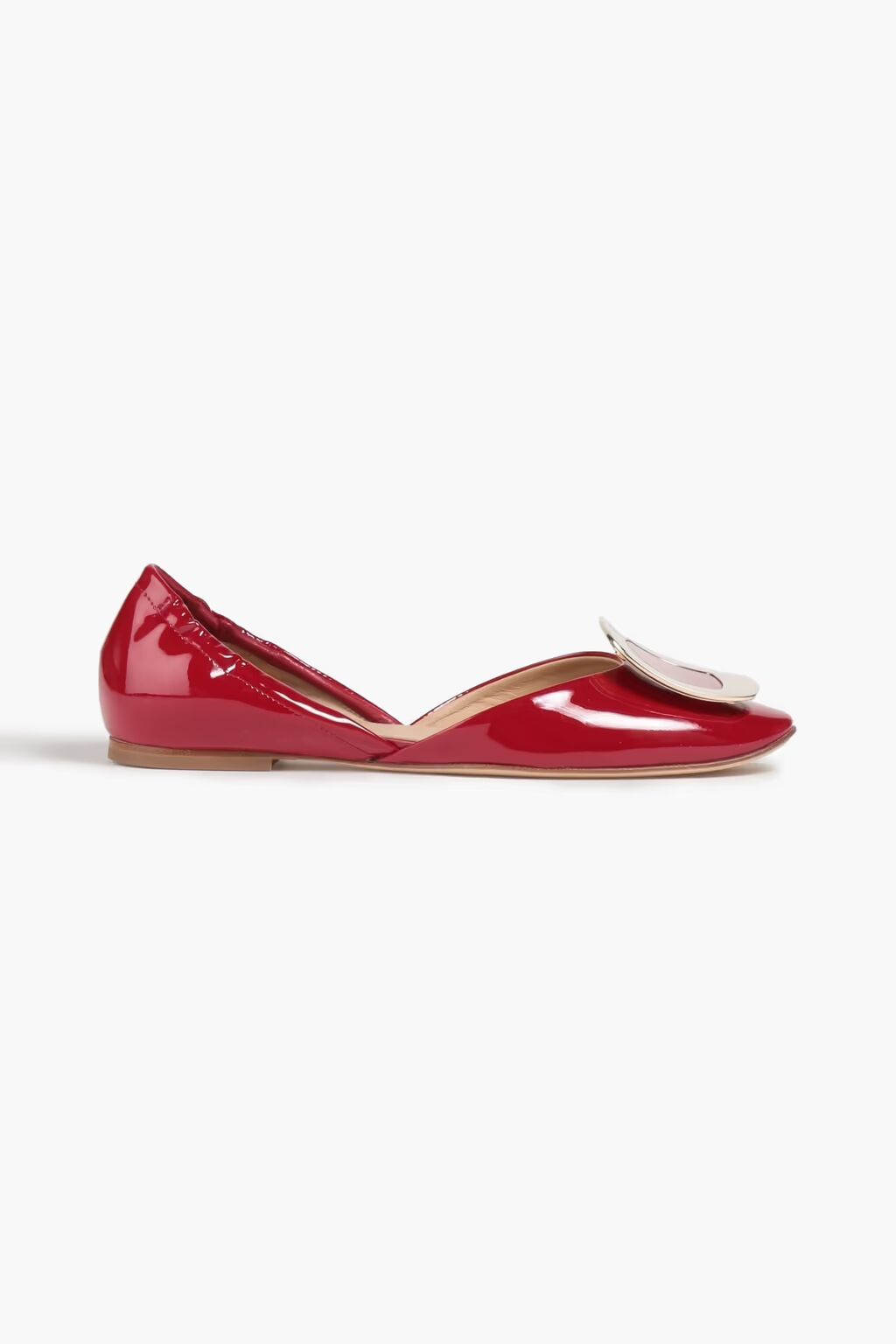 

Лакированные балетки Ballerine Chips Roger Vivier, бордовый