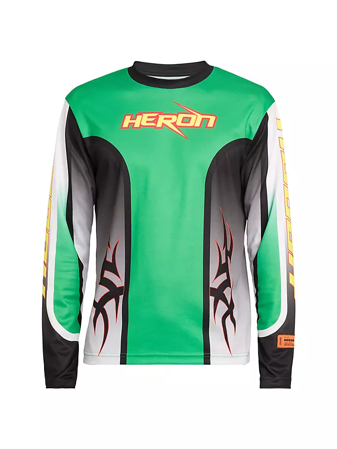 

Футболка Dry Fit с длинными рукавами Heron Preston, черный