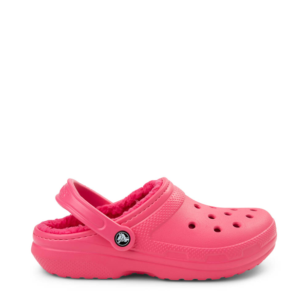 Сабо Crocs Classic на подкладке, розовый crocs сабо baya lined clog m12 eu 46 47 30см navy