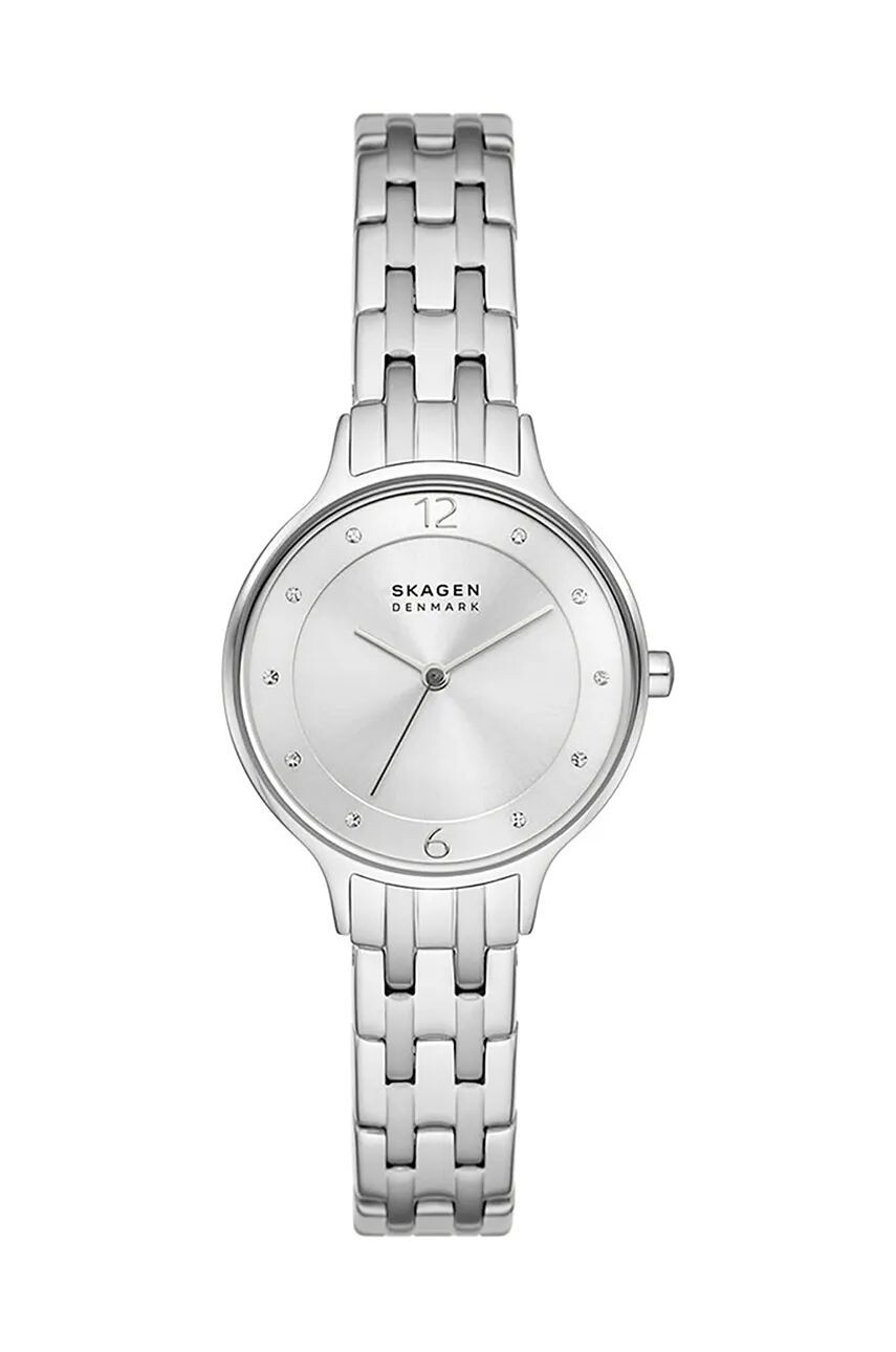 

Скагенские часы Skagen, серебряный