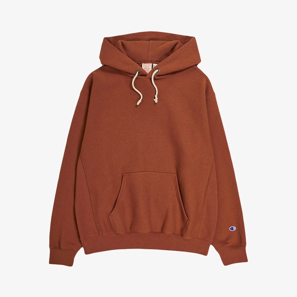 Толстовка Reverse Weave Minimal Hoodie 'Brown' Champion, коричневый