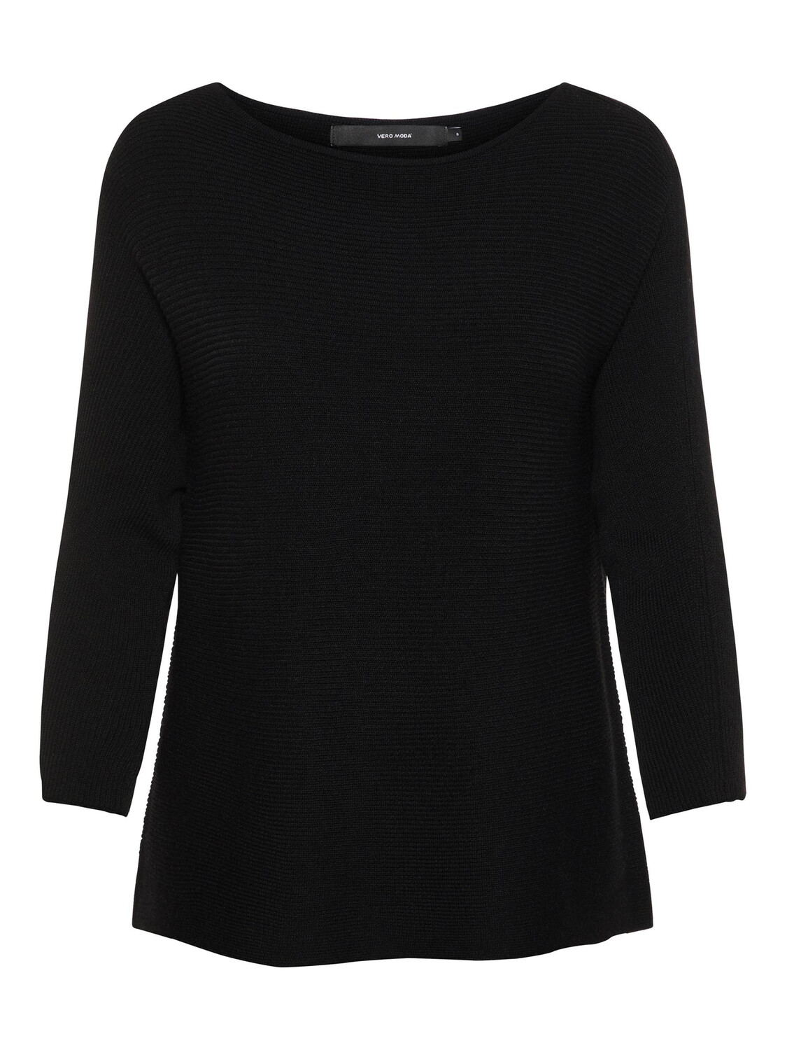 

Свитер Vero Moda Eleganter 3/4 Arm Rippstrick VMNORA, черный