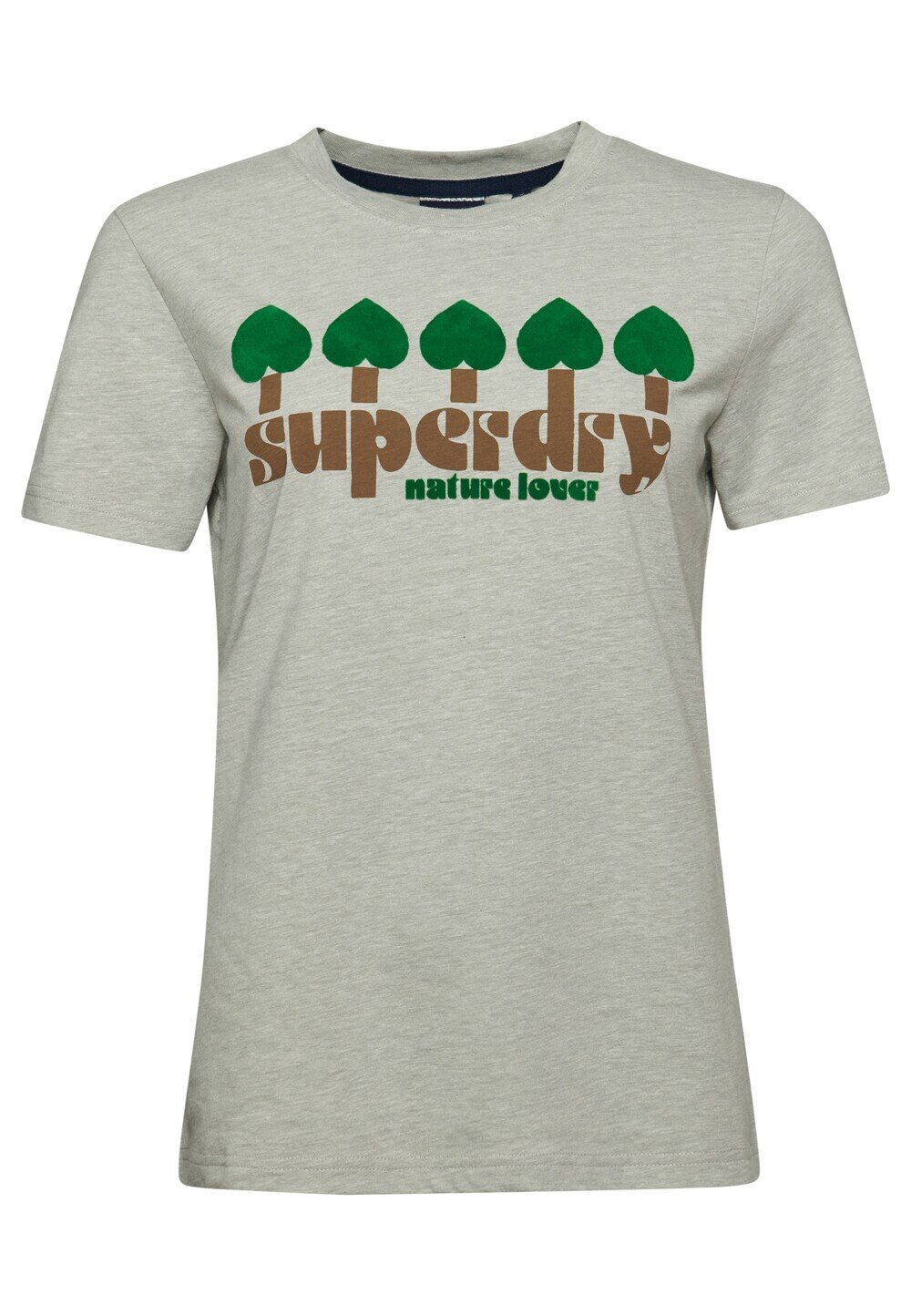 

Рубашка Superdry Nostalgia, пестрый серый