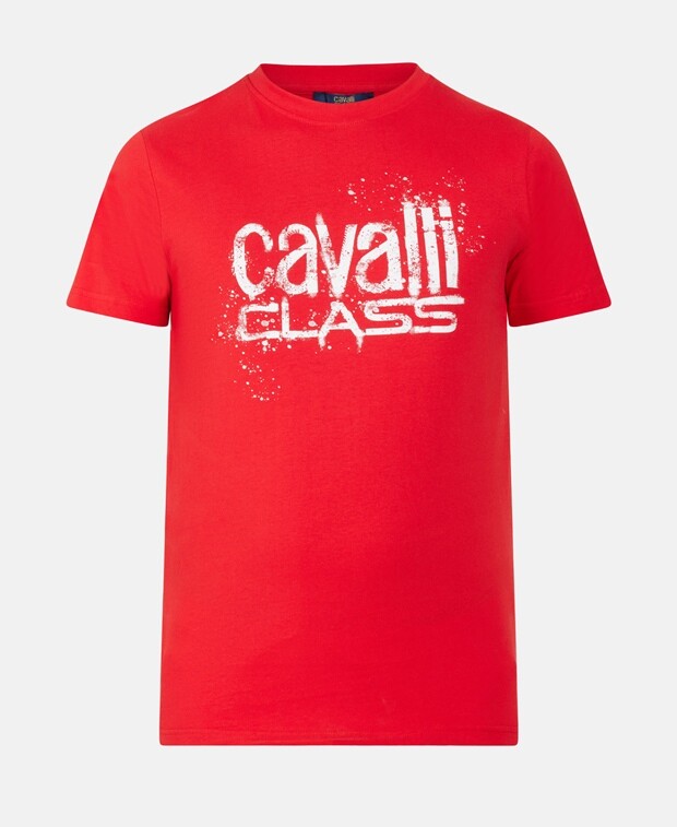 

Футболка Cavalli Class, красный