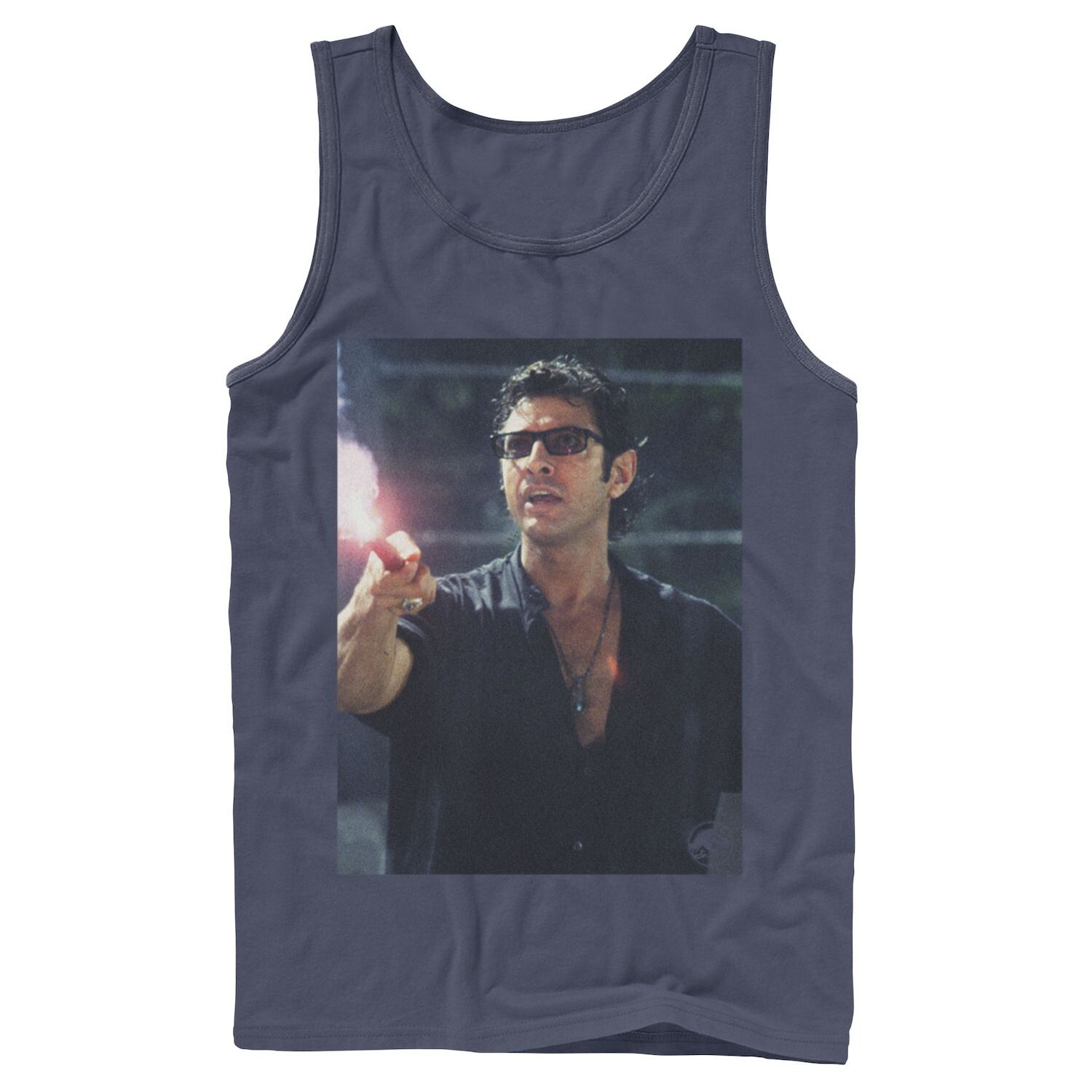

Мужская майка с изображением парка Юрского периода Ian Malcolm Road Flare и графическим рисунком Licensed Character