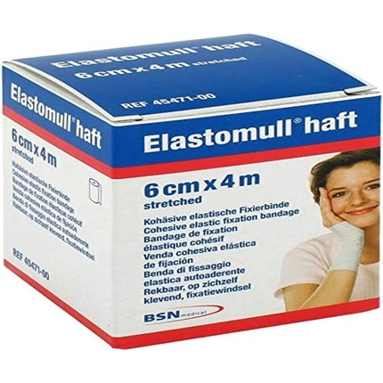 Самоклеящийся бинт Elastomull 4м х 6см Bsn Medical
