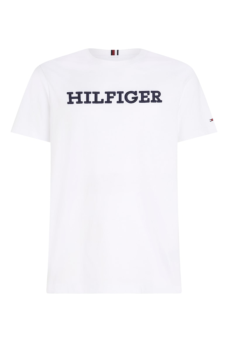 

Хлопковая футболка с логотипом Tommy Hilfiger, белый