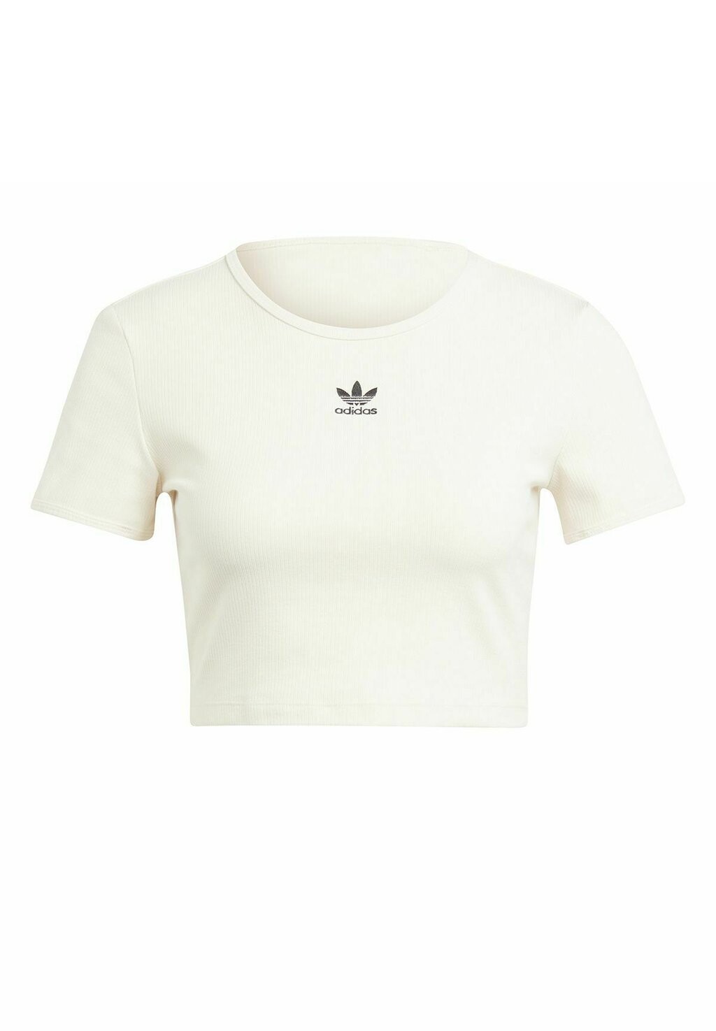 

Базовая футболка CROP ESSENTIALS adidas, белый