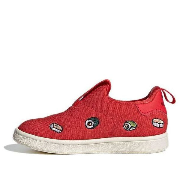 

Кроссовки оригиналы stan smith 360 Adidas, красный