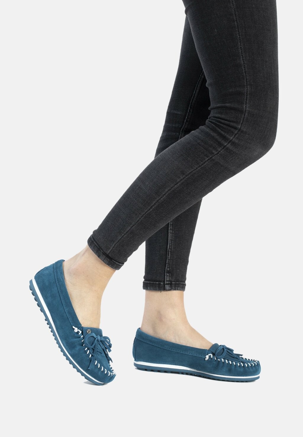 

Мокасины Minnetonka, синий