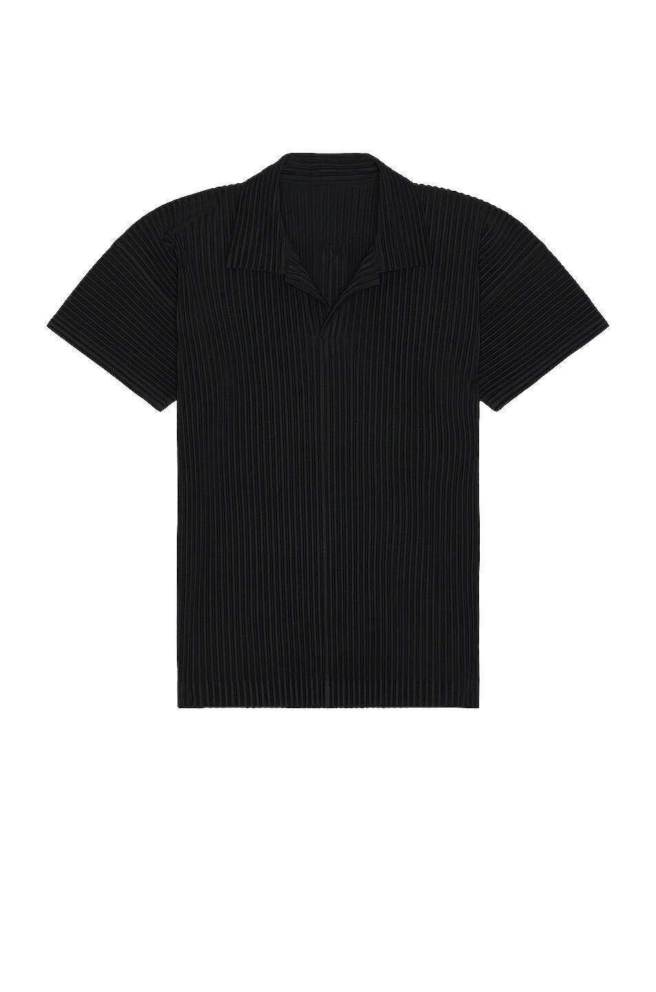 Рубашка Homme Plisse Issey Miyake Homme Plisse Issey Miyak Pleated Polo, черный