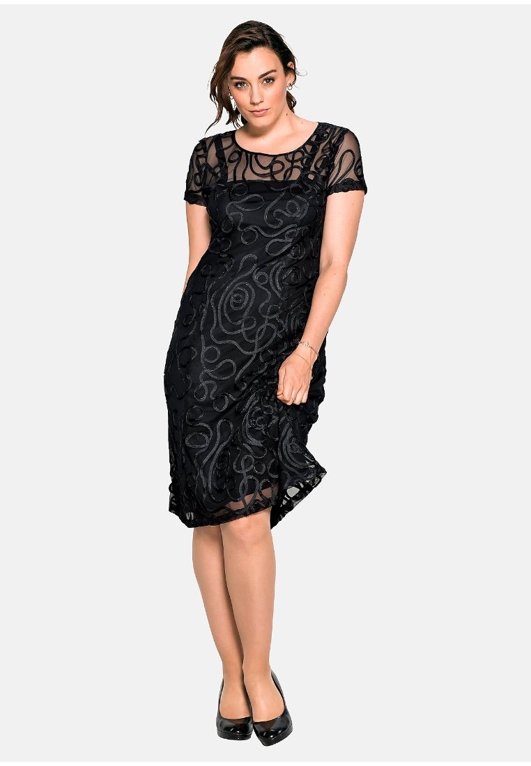 Коктейльное/праздничное платье Sheego, цвет schwarz
