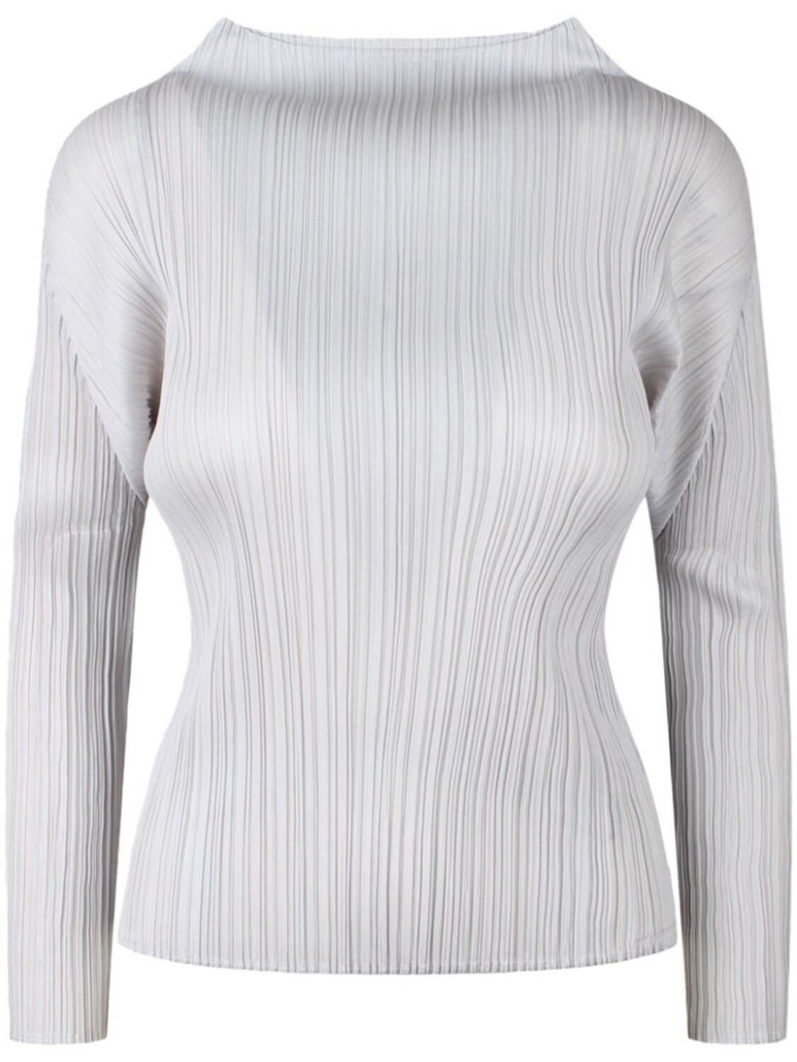 

Топ с эффектом плиссе Pleats Please Issey Miyake, серый