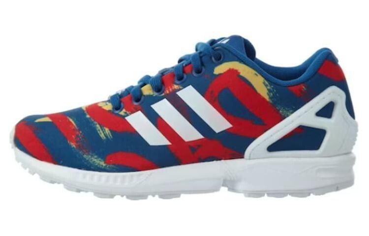 

Кроссовки Adidas Zx Flux W Dmarin/Ftwwhite, красный