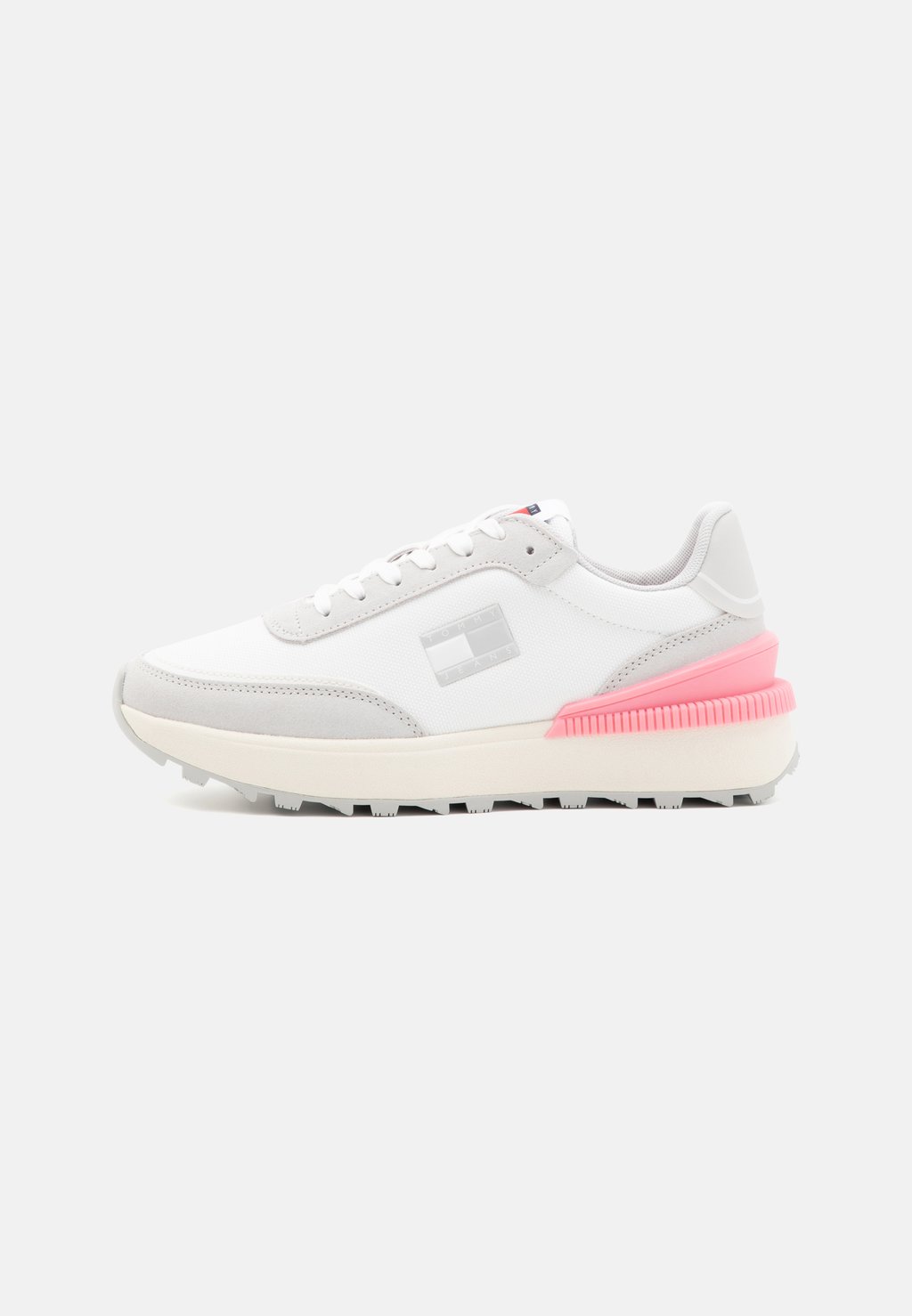 

Кроссовки Tommy Jeans TECH RUNNER, цвет ecru/light cast/pink