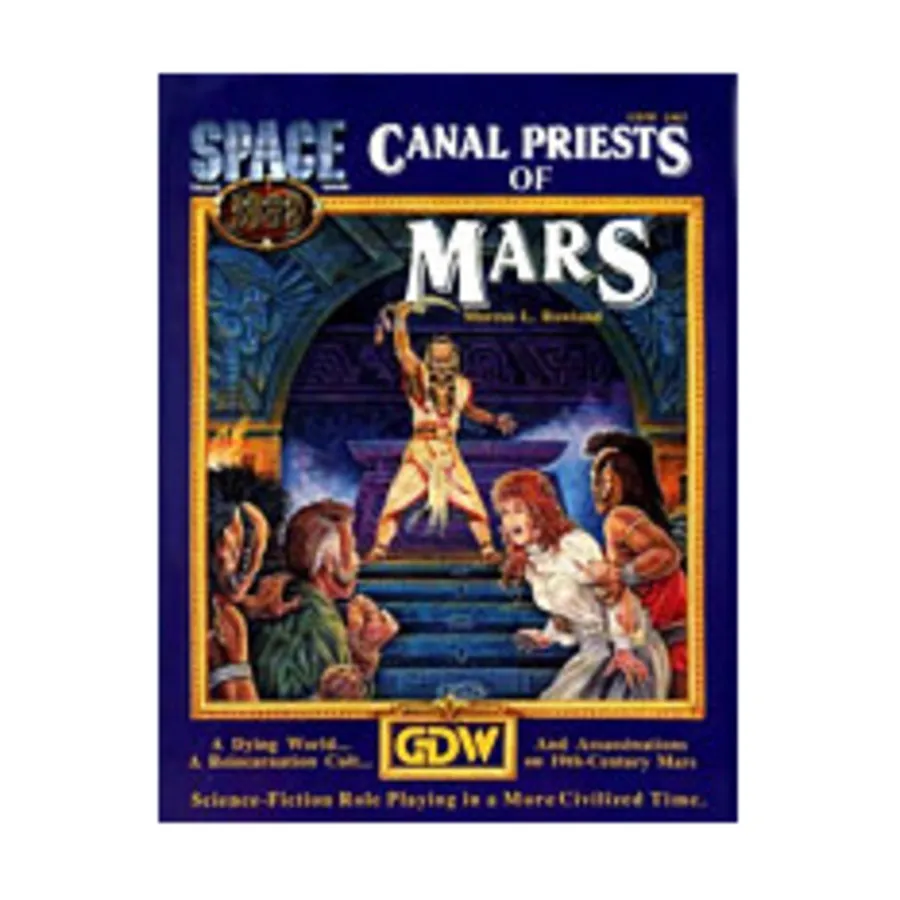

Canal Priests of Mars, Space - 1889 (GDW), мягкая обложка