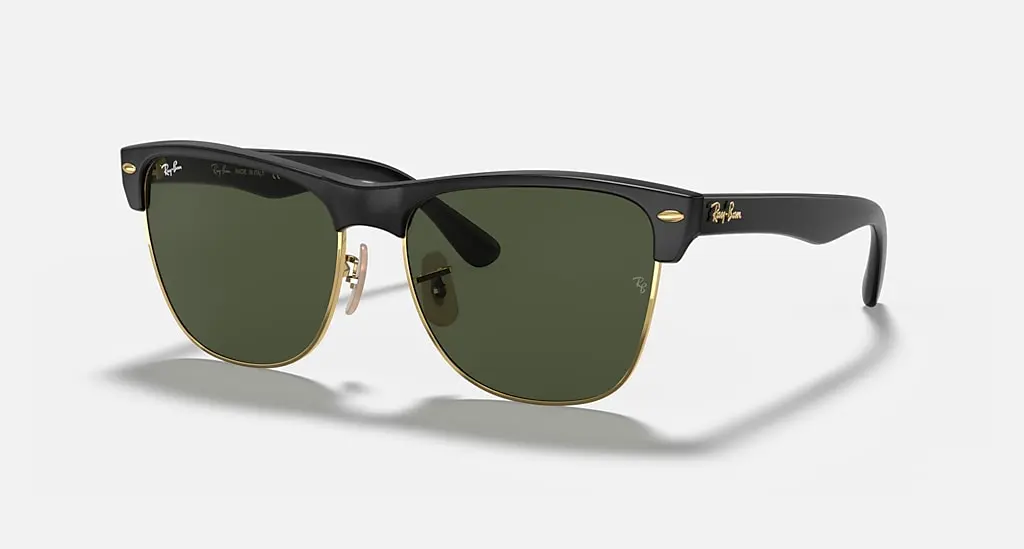 

Солнцезащитные очки Ray-Ban CLUBMASTER OVERSIZED, зеленый