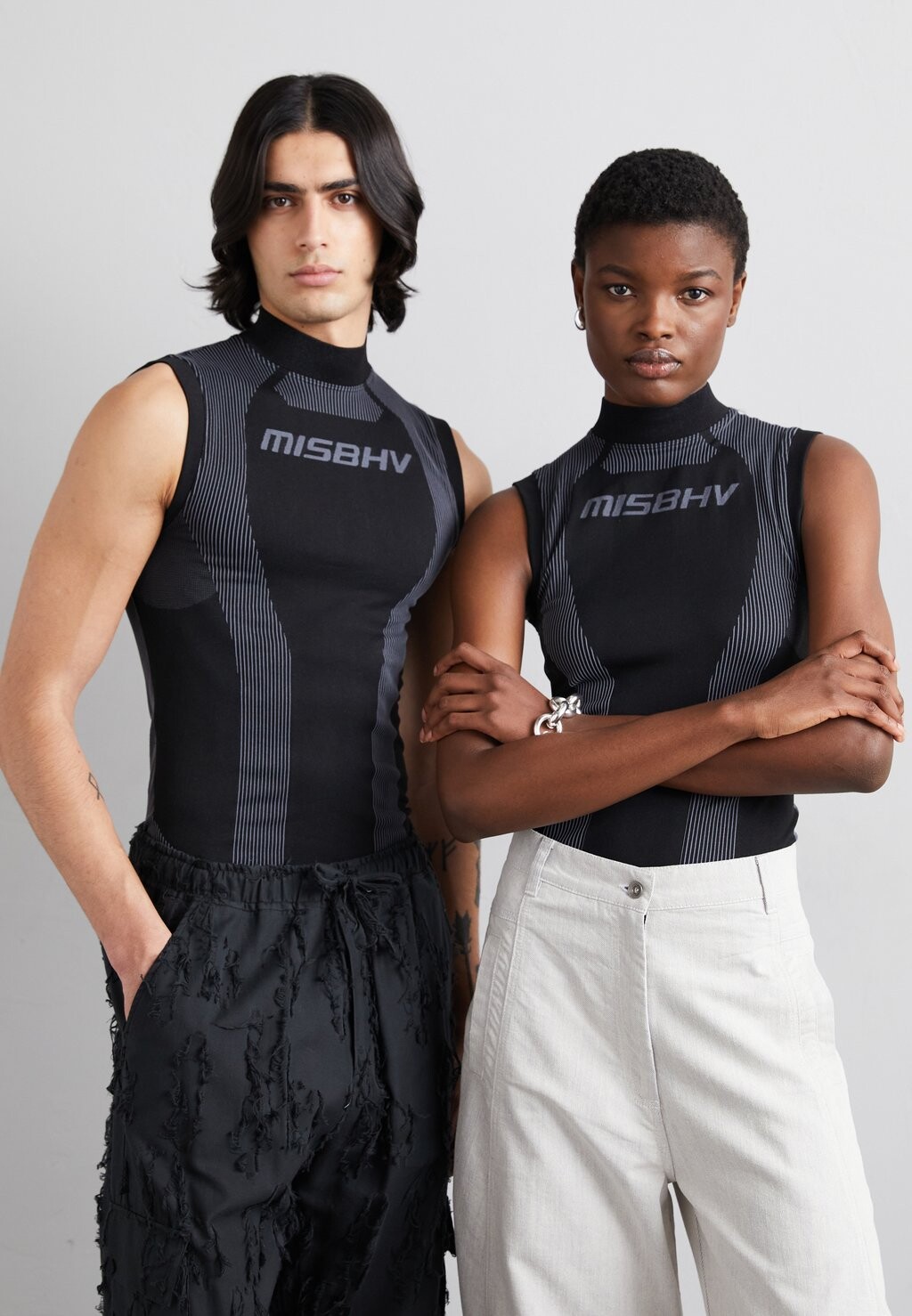 

Топ SLEEVELESS UNISEX MISBHV, цвет muted black