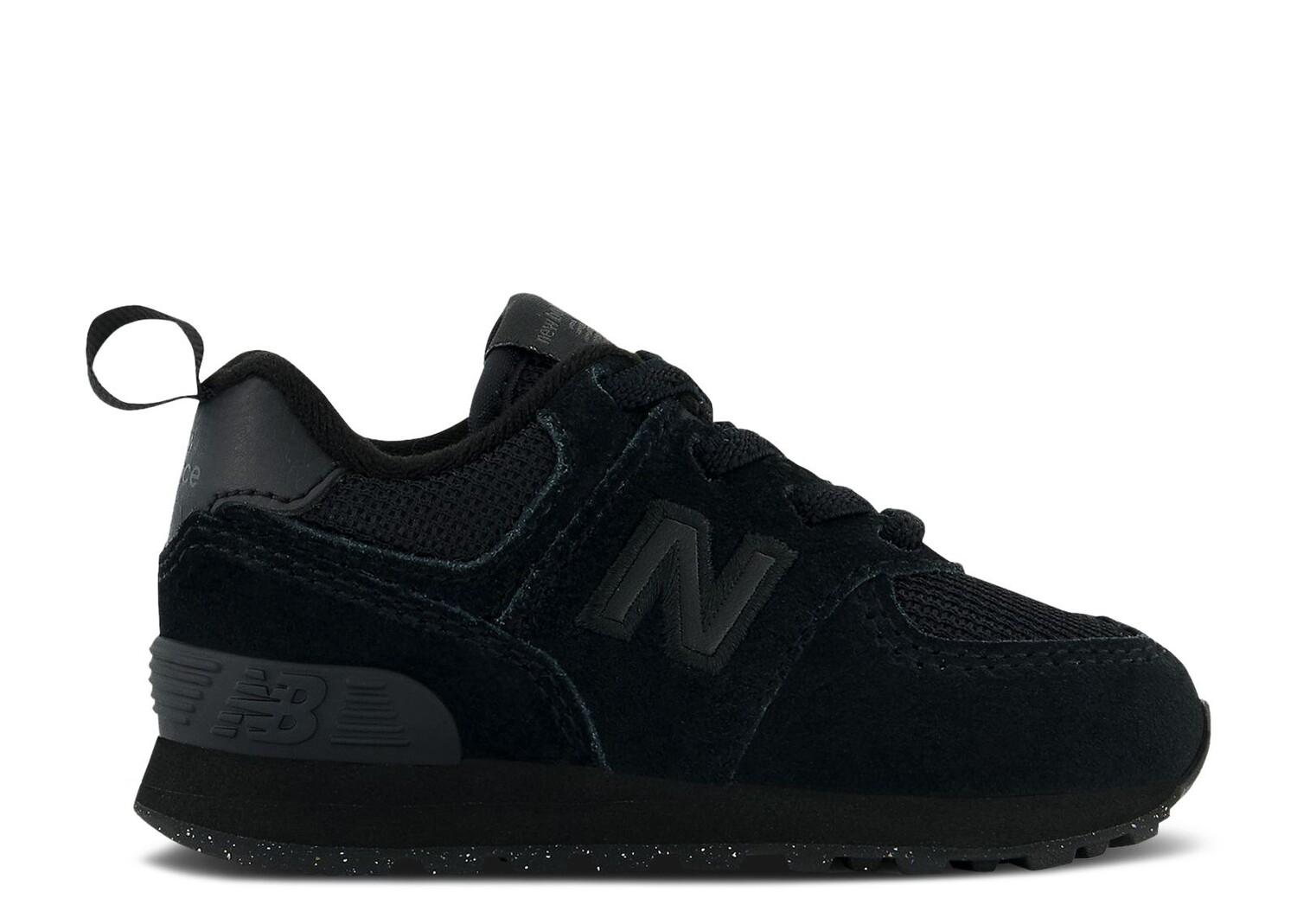 

Кроссовки New Balance 574 Bungee Toddler Wide 'Core Pack - Black', черный