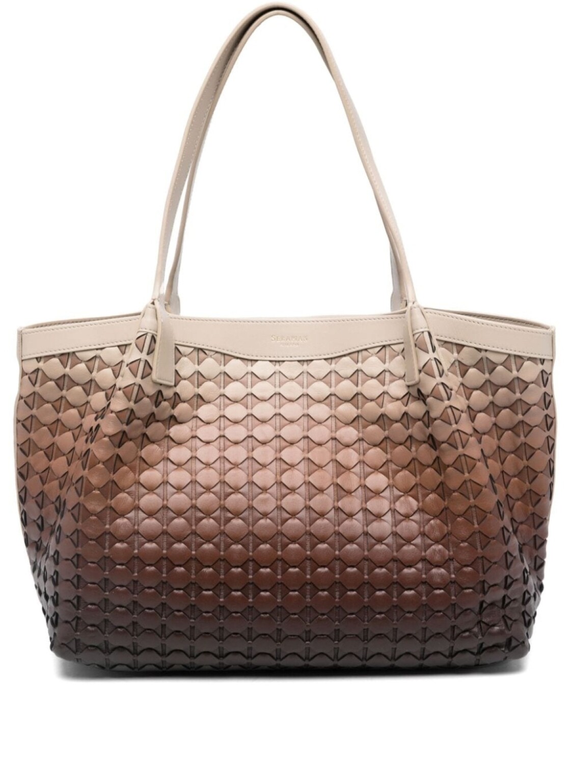 

Маленькая сумка через плечо Serapian Secret Bag, коричневый
