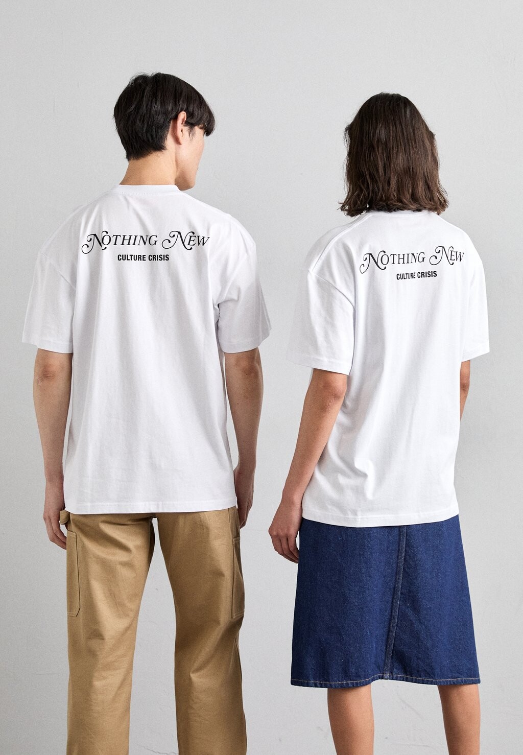 

Футболка с принтом NOTHING NEW AMERICAN CUT UNISEX 032c, цвет white