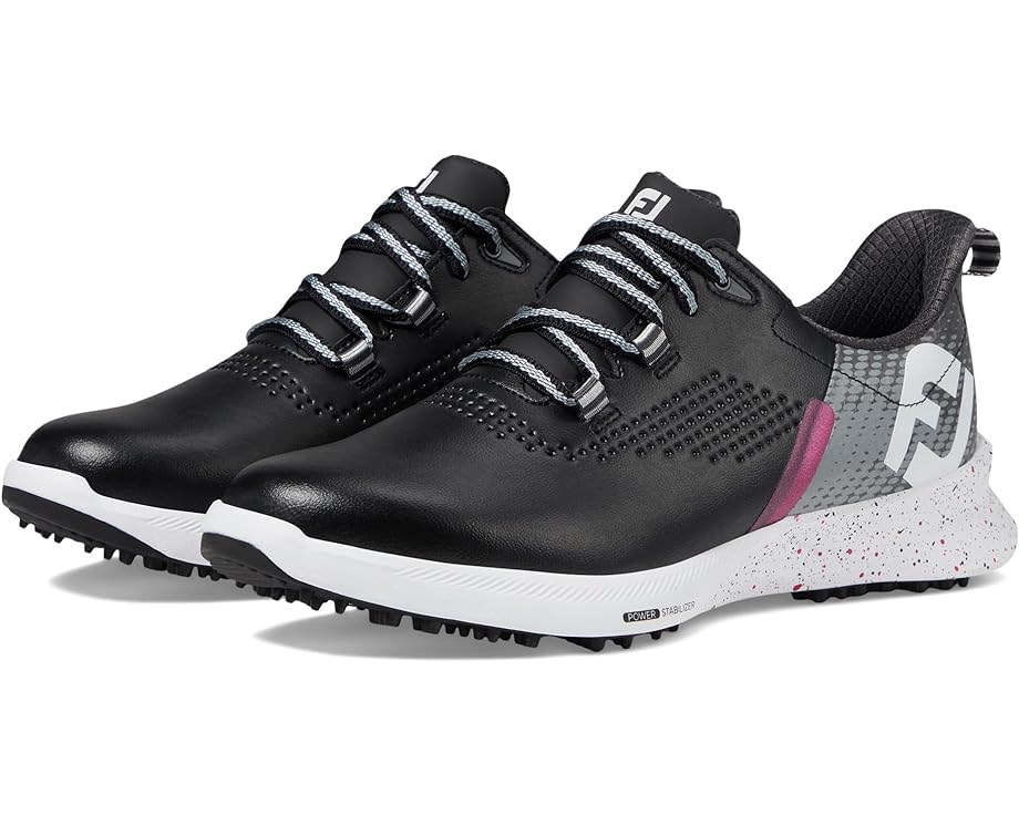 Кроссовки FootJoy FJ Fuel Golf Shoes, цвет Black/Grey/Hot Pink